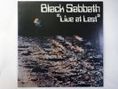 Black Sabbath Live At Last. Nems SP25-5009 Japan  VINYL LP