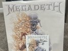 MEGADETH  Self Titled NEW 2LP WHITE/ORANGE/CORONA VINYL AUTOGRAPHED ART CARD
