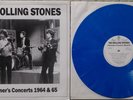 ROLLING STONES - Pollwinner's Concerts 1964-65 - 60s Live blue marble vinyl LP