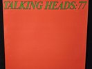 Talking Heads 1977 LP  :77 ...their first album with original insert