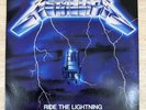 Metallica Ride the Lightning Vinyl LP USA PROMO VERSION Gold Numbered Stamp 1984