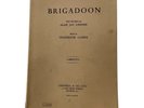 Vintage Brigadoon Musical Libretto Alan Jay Lerner Frederick Loewe 1947