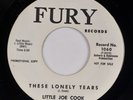 LITTLE JOE COOK: These Lonely Tears US Fury Northern Soul Promo 45 HEAR