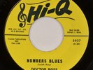 DOCTOR ROSS: Numbers Blues US HI-Q Detroit Scarce NM Original 45 Superb HEAR
