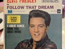 Elvis Presley RCA EPA-4368 Follow That Dream 45 EP Orange Label 1968 Release
