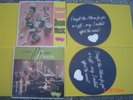 2 Sexy Gag Record Album Covers / Paper Discs - Great Piano Pieces and Drum Music