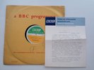 THE BEATLES 1965  BBC TRANSCRIPTION DISC SEGMENTS FROM HELP  & A HARD DAYS NIGHT
