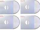 Ramones - Set of four UNRELASED 2008 U.S. test pressing picture disc LPs