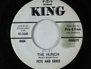 Doo-Wop R&B 45 - Pete & Ernie - The Hunch/I Hear A Voice - King - promo
