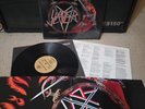 Slayer Show No Mercy Lp Vinyl 1983 1st *Tan Label Press Shrink/Poster/Inserts EX
