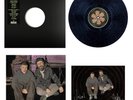SLEAFORD MODS THE DEMISE OF PLANET X BLACK LABEL SPARKLE LP & SIGNED POSTCARD