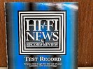 Test Record:  HI Fi NEWS &Record Review HFN 001