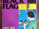 Black Flag, Family Man. 1984 SST, Freeway Records Lp W/Light green inlay. VG+-EX