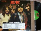 AC/DC *Highway to Hell* 1979 US LP w/ Promo Stamp, Timing Strip - Monarch Press