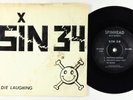 Punk Hardcore EP - Sin 34 - Die Laughing - Spinhead - 1st press