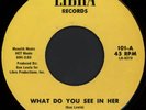 INELL YOUNG What Do You See In Her 45 Libra Rare 1972 New Orleans Soul Funk