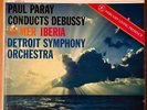 PAUL PARAY Debussy La Mer  MERCURY 90010 LIVING STEREO 1958 LP  FR 1/2  RARE  EX