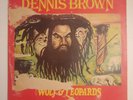 Dennis Brown Wolf & Leopards Vinyl LP Record Dub Reggae Roots Rare
