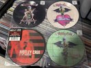 Motley Crue - 3-Single Picture Discs Dr Feelgood album + 1 LE pic disc- RARE