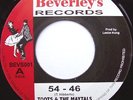 Toots & The Maytals  54-46  Was My Number JA Reggae  Ska Records Vinyl  7