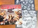 SCORPIONS World Wide Live fully signed AUTOGRAMM 1985 HARVEST 2LP Hard Rock 80s