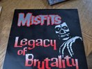 Misfits Legacy of Brutality LP 1986 ( Black Translucent ), vinyl record lp, punk