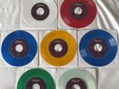 BEATLES - 45RPM  COLOR VINYL RECORDS - CAPITOL RECORDS - FOR JUKEBOXES ONLY MINT