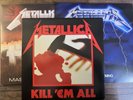 Metallica Vinyl Kill Em All, Ride The Lightning, Master Of Puppets