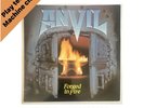 Anvil - Forged in Fire Attic Records 1983 Vinyl Record LP Heavy Metal EX / EX