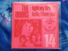 WOW 1973 The Doors Vinyl NM / EXC Light My Fire 45 Record SACEM French Pressing