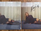 Hilary Duff luck … or something Pink Vinyl LP + signed art card
