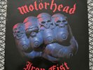 Motorhead Iron Fist Vinyl LP First UK Press Bronze Records BRNA539 1982 Timtom