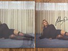 Hilary Duff luck … or something Pink Vinyl LP + signed art card