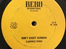 CLARENCE PARKS/TAXI GANG DON'T SHOOT GUNMAN/RUB A DUB STYLE RARE 10