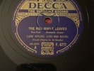 Rare 78rpm record, V+, LEW STONE & AL BOWLLY : The Red Maple Leaves , DECCA 6777