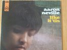 Aaron Neville, Vinyl LP. Like it' tis. Minit Records, Stereo LP-40007.