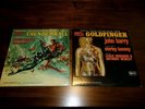 GOLDFINGER, THUNDERBALL ORIGINAL MOVIE SOUNDTRACKS JAMES BOND 007 IAN FLEMING
