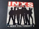 MICHAEL HUTCHENCE HAND SIGNED 1980s VG+ INXS – Need You Tonight SLEEVE ONLY 45