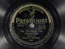 78 RPM Banjo Joe - Gus Cannon, Paramount 12571 Can U Blame Colored Man, V- Blues