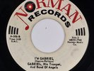 GABRIEL & BAND OF ANGELS: I’m Gabriel / Ginza US Norman Rockabilly 45 HEAR