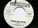 UNKNOWN ARTIST Funk Soul 45rpm Thunder and Lightning b/w Satin Soul LISTEN