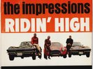 THE IMPRESSIONS ridin' high U.S. ABC-PARAMOUNT LP  545_original 1966