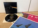 Pink Floyd The Dark Side Of The Moon 70s LP in mint- + Poster + Cards