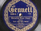 Ferd (Jelly Roll) Morton - Wolverine Blues (Joys) - GENNETT 5289 V