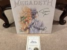 MEGADETH : LTD ED Ocean Splatter x2-LP/Vinyl #312/699 Emerald SIGNED Sleeve COA
