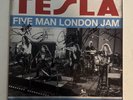 Tesla Five Man London Jam Autographed 2 LP Vinyl Mint