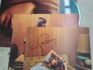 Taylor Swift Midnights Moonstone Blue Marbled Vinyl with Hand Signed Photo