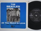 BEATLES All You Need Is Love ARCHIVE M- SLEEVE & Sweden 45 JEFF BECK VARIANT