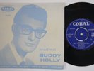 BUDDY HOLLY Heartbeat / Well All Right +2 UK EP Coral FEP 2015 rockabilly HEAR