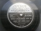 JERRY LEE LEWIS   1958  UK  78  WHOLE LOTTA SHAKIN GOING ON    LONDON  HL-S 8457